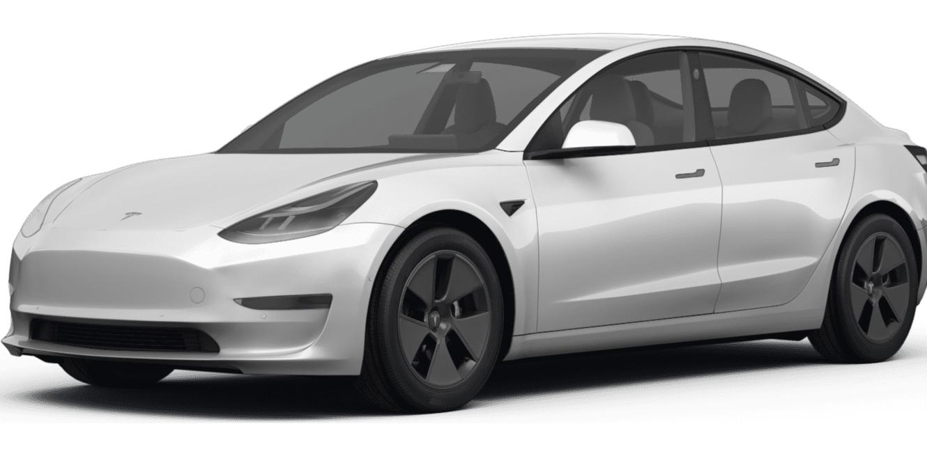 TESLA MODEL 3 2022 5YJ3E1EB1NF257837 image